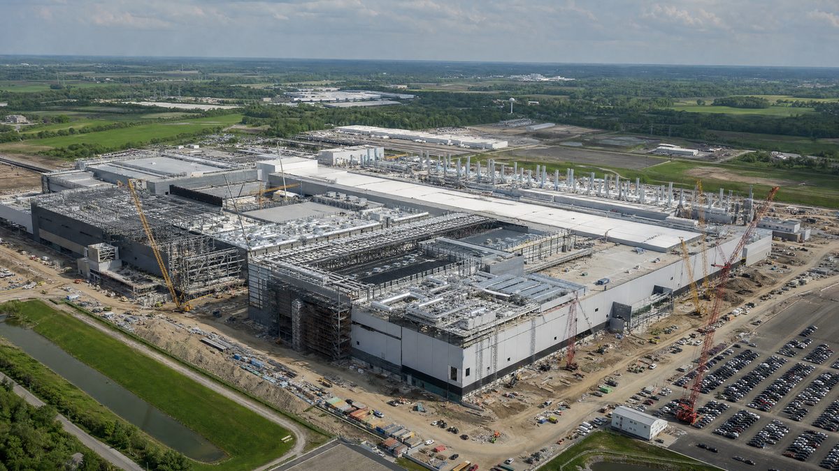 11 intel plant ohio aerial