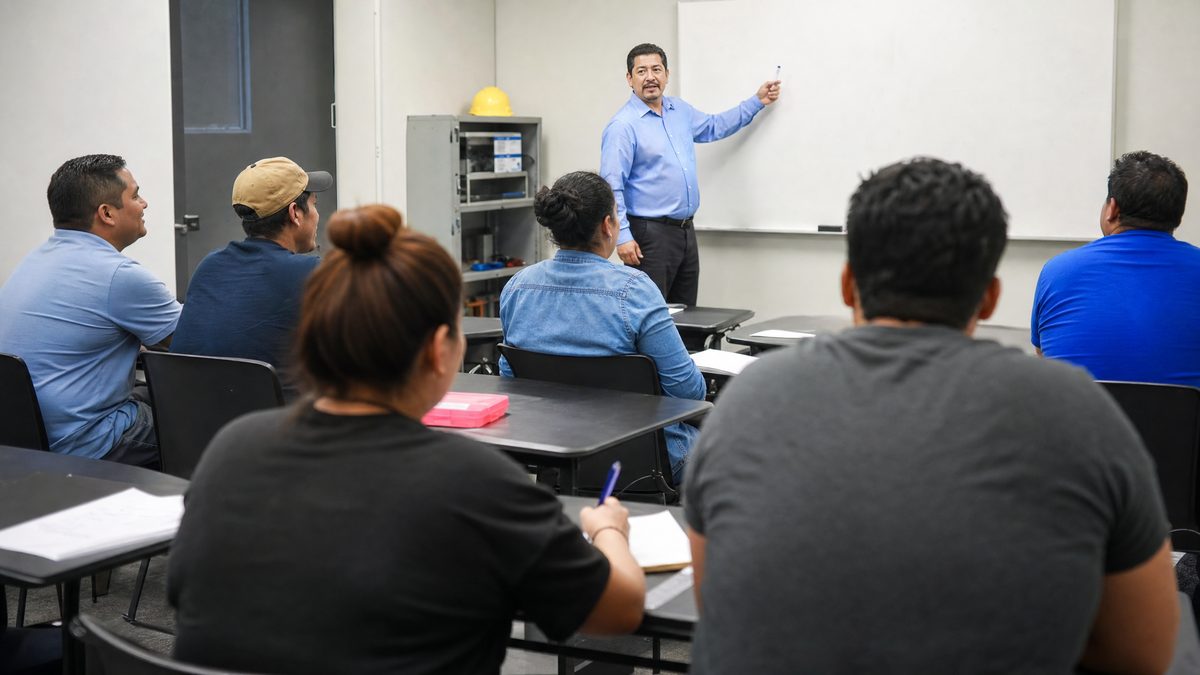 16 adult training classroom