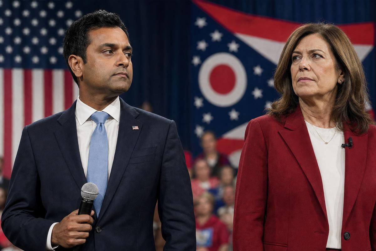 Ramaswamy y Acton arrancan campaña para gobernación de Ohio