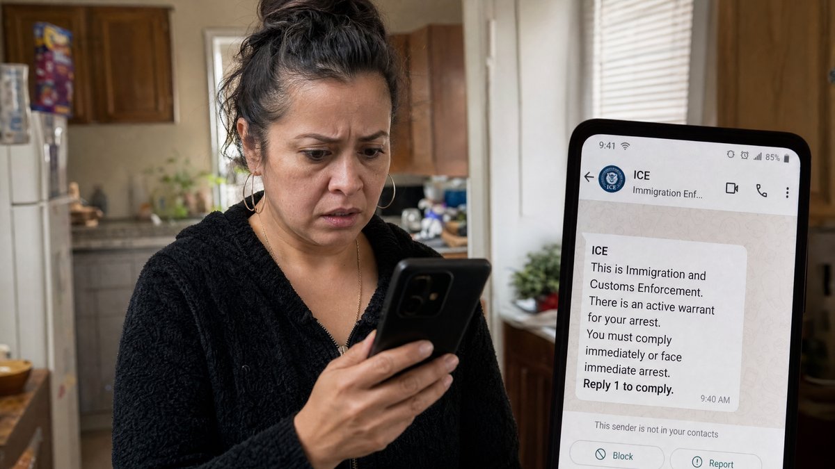 Una estafa por WhatsApp se hace pasar por ICE y golpea a familias hispanas en cinco estados
