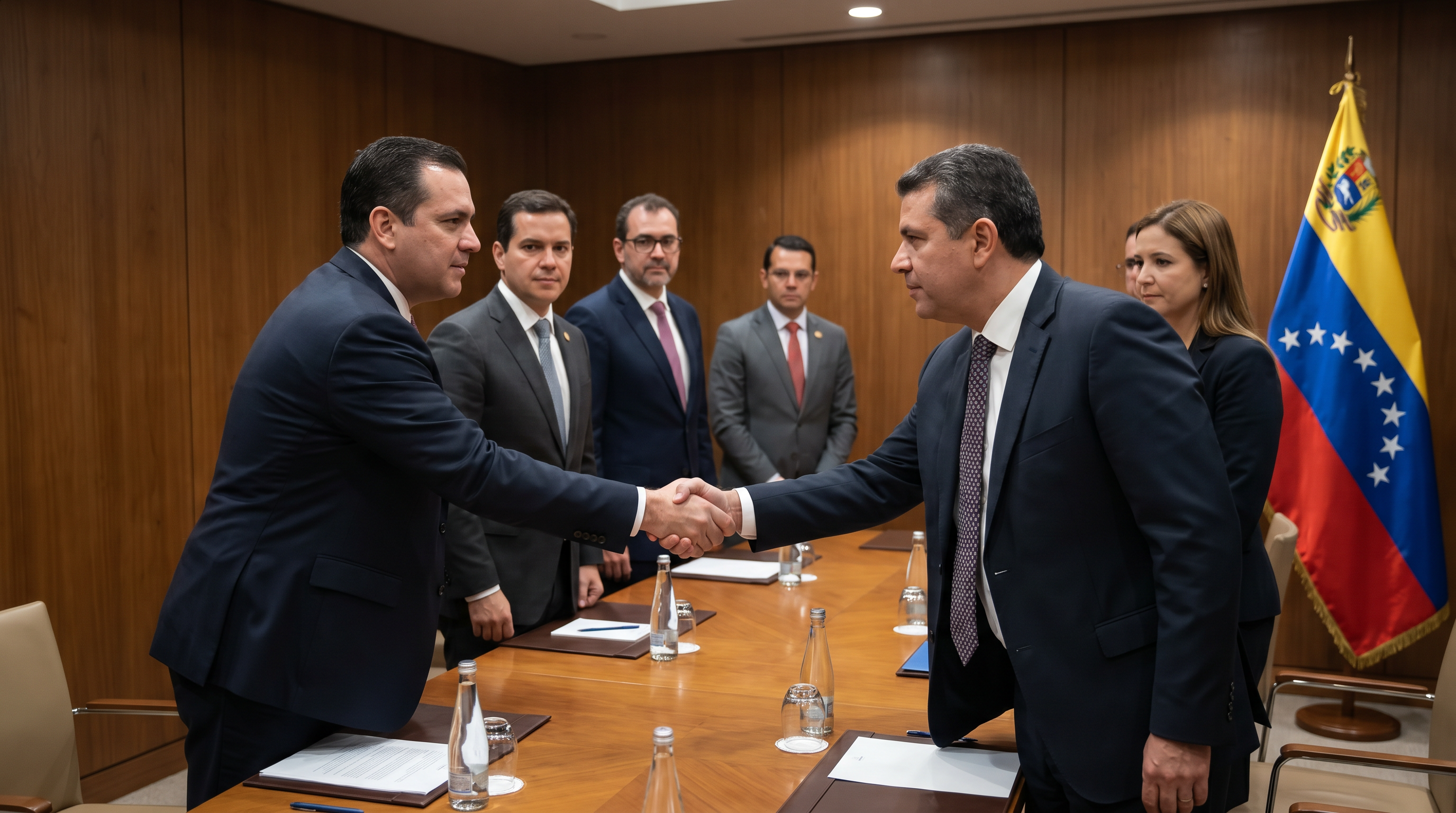 Empresarios que cambiaron de bando: Fedenaga, Conindustria y la peregrinación de Delcy