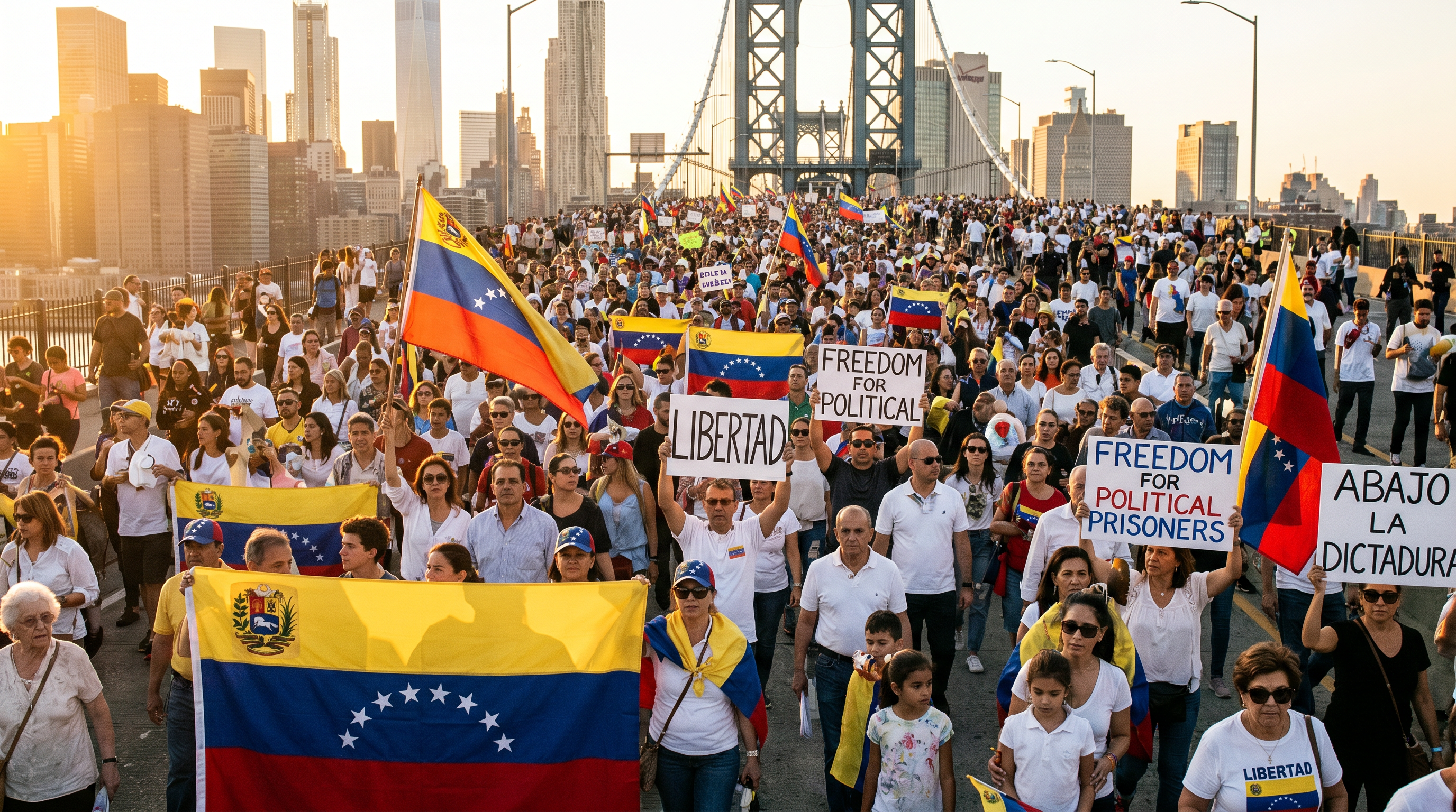 120 ciudades, una sola voz: la jornada mundial del 3 de mayo por los presos políticos venezolanos