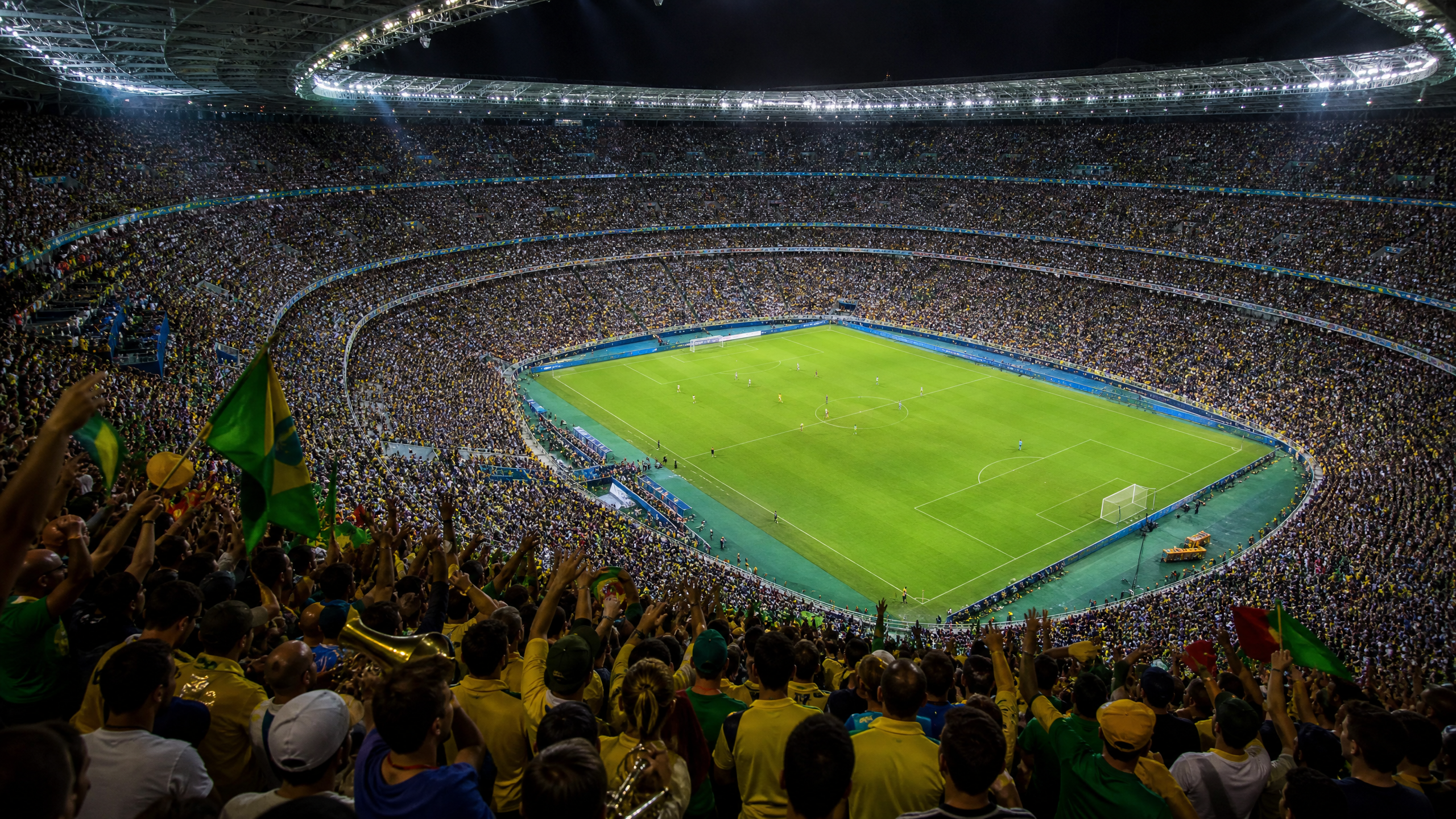 Estadio de fútbol lleno, Mundial 2026