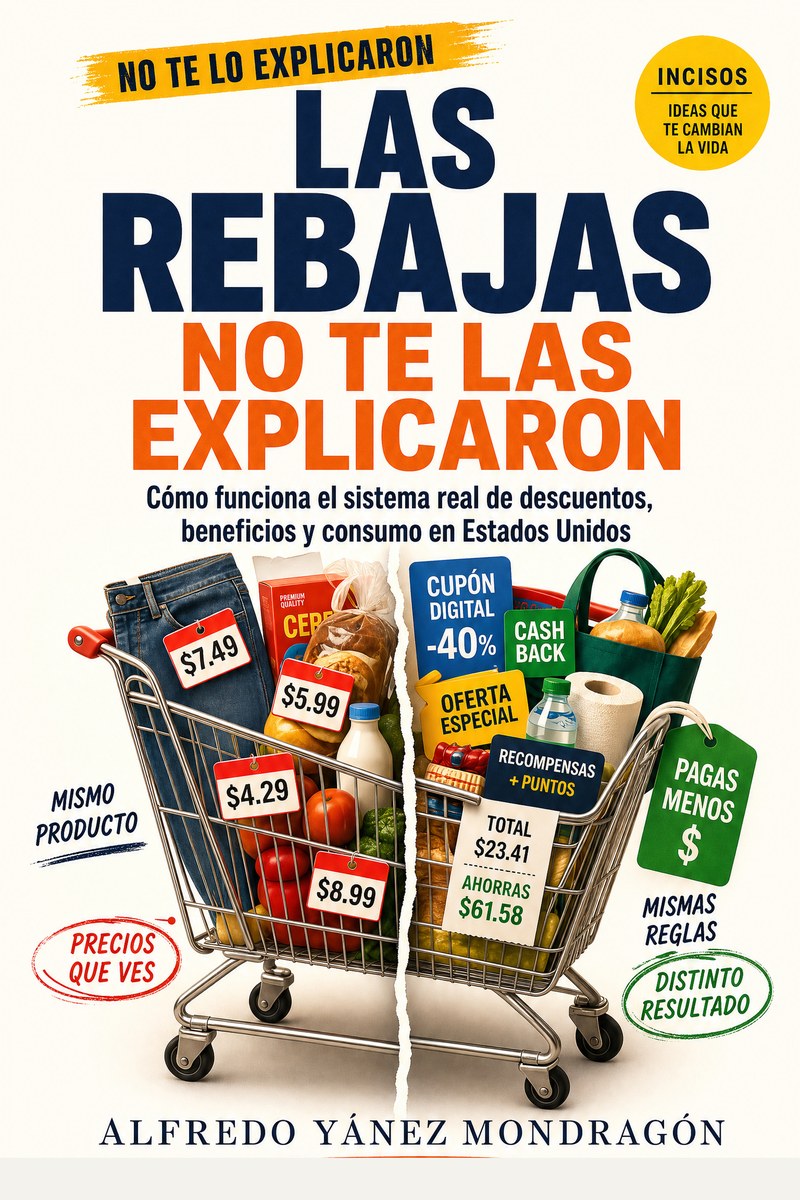 Portada de Las Rebajas no te las explicaron — Alfredo Yánez Mondragón