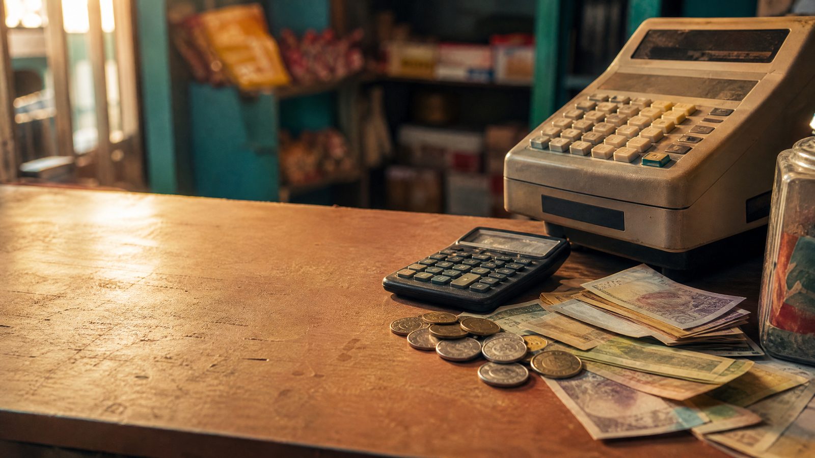 billetes en circulación, un comercio o una casa de cambio