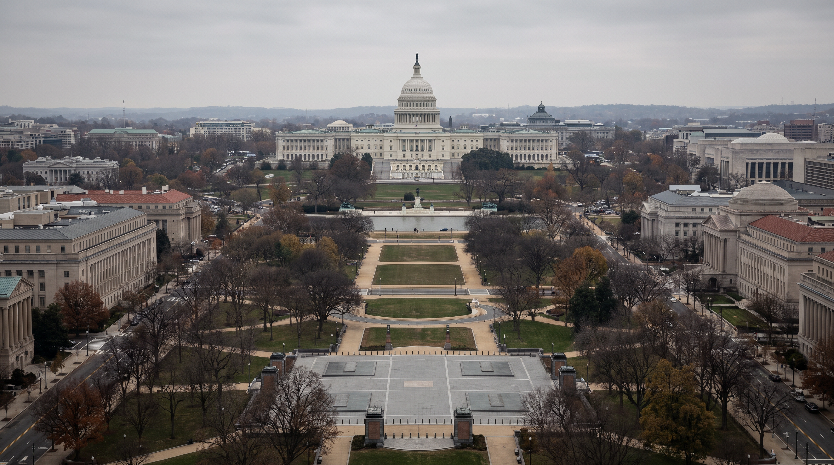 Fotografía editorial de contexto del Capitolio de Estados Unidos para la pieza madre de CLAVE 3-N.