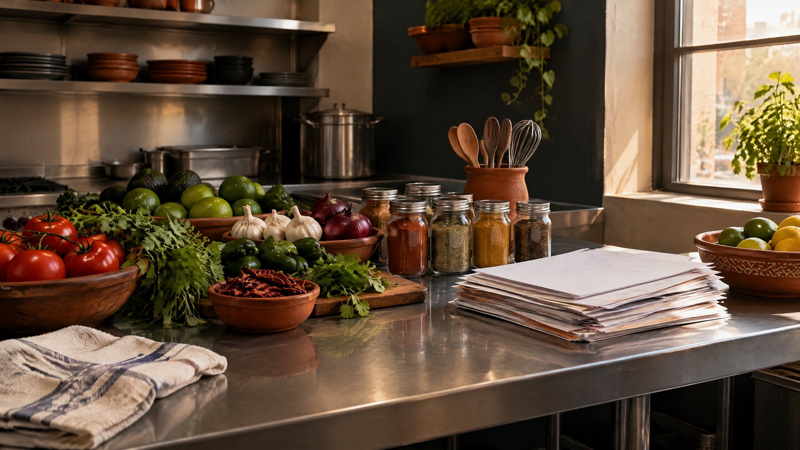 Imagen conceptual editorial para La cocina hispana es el rubro más visible y peor medido