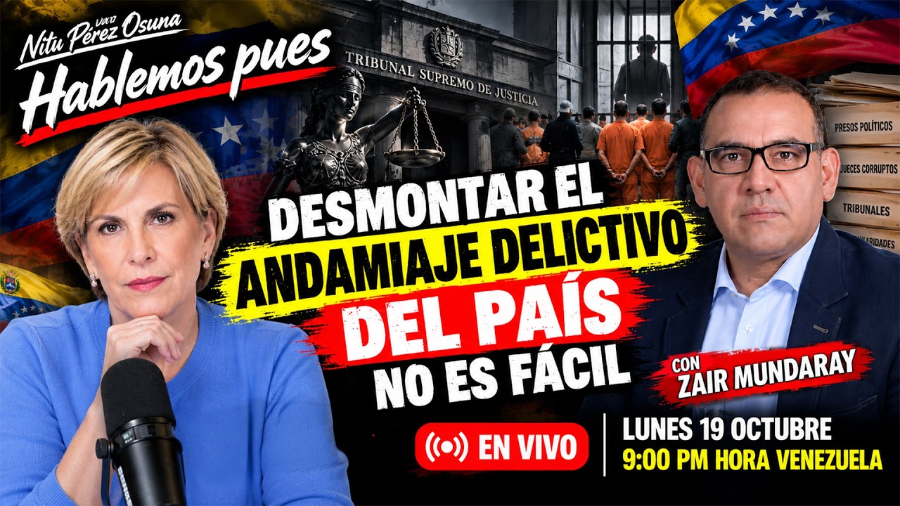 Zair Mundaray en Hablemos Pues con Nitu Pérez Osuna