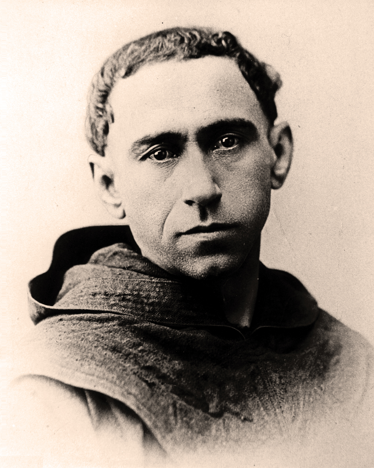 Retrato en blanco y negro de San Ezequiel Moreno y Díaz, agustino recoleto y obispo de Pasto
